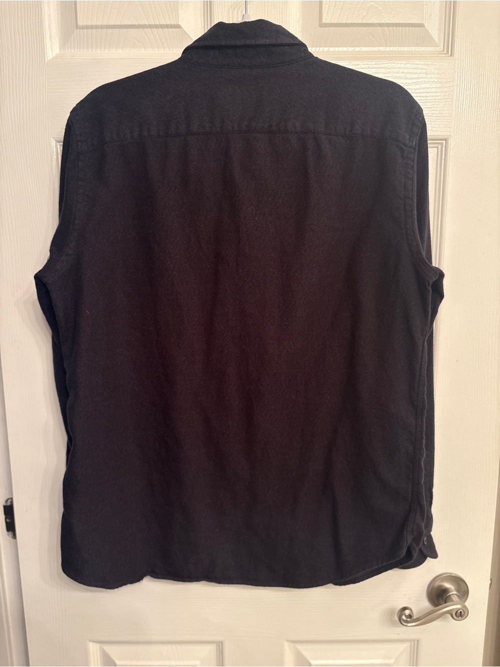 Outclass Black Cotton Button Up - Picture 2 of 6